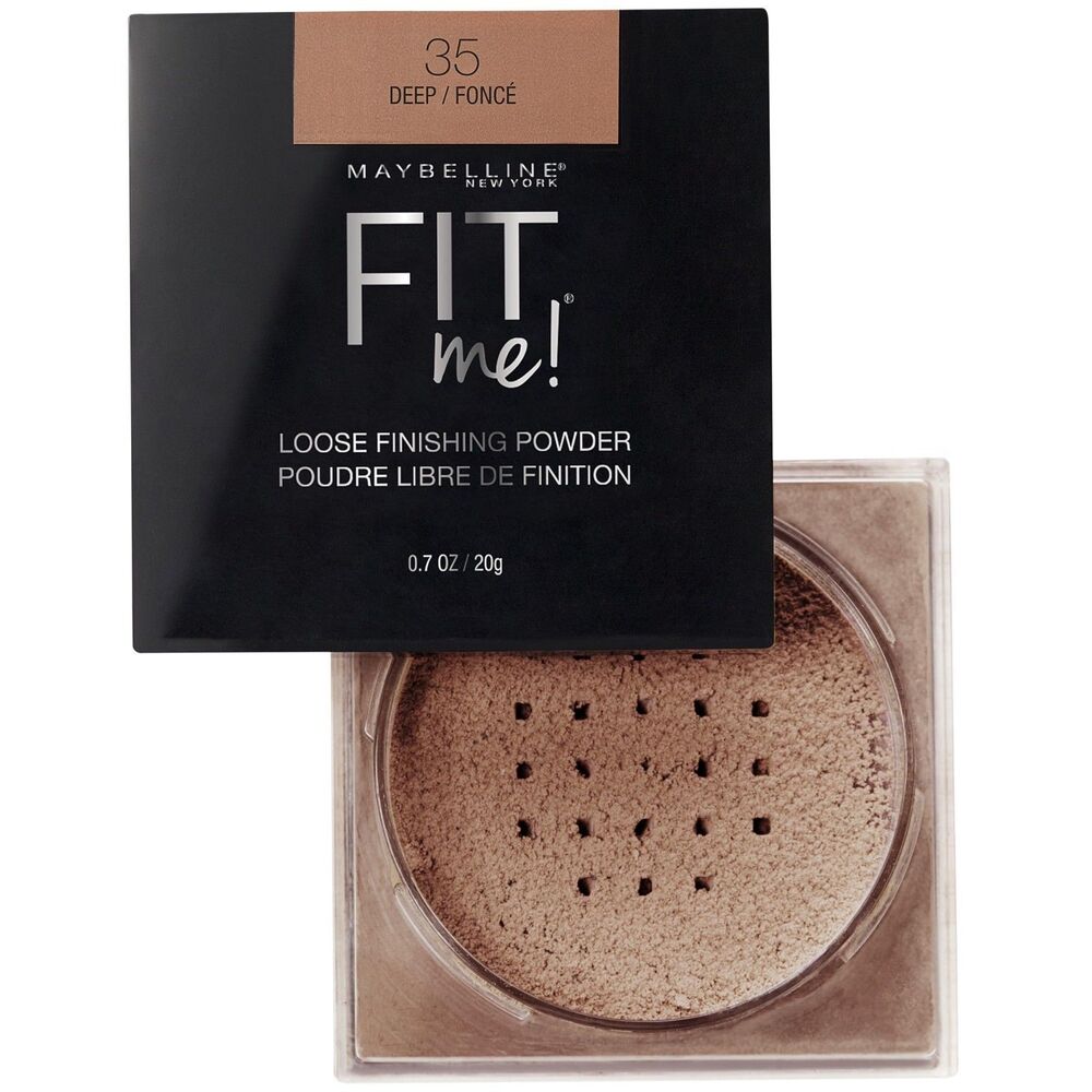 Maybelline New York Fit Me Loose Finishing Setting Powder, 35 Deep